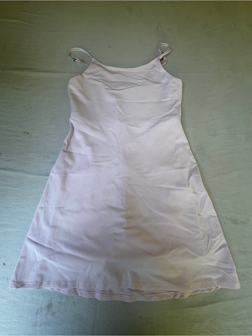 AbercrombieYPB Golf spaghetti stra Classic Light Pink Slip Dress girls size 15/1